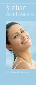 Blue Light Acne Treatment Brochure